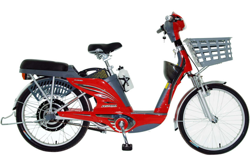 Xe đạp điện cũ Asama ASG Pin Lipo